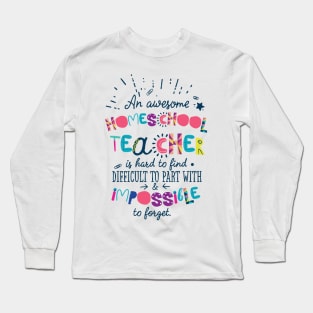 An Awesome Homeschool Teacher Gift Idea - Impossible to forget Long Sleeve T-Shirt